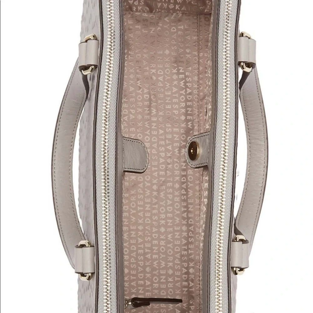 NWOT Kate spade Loden Bristol drive ostrich satchel